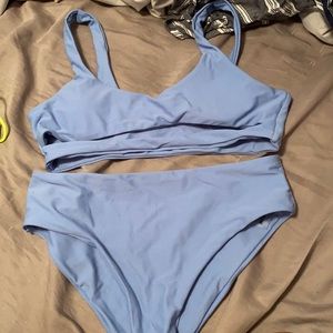 Blue SHEIN bikini. Size small. Never worn, brand new